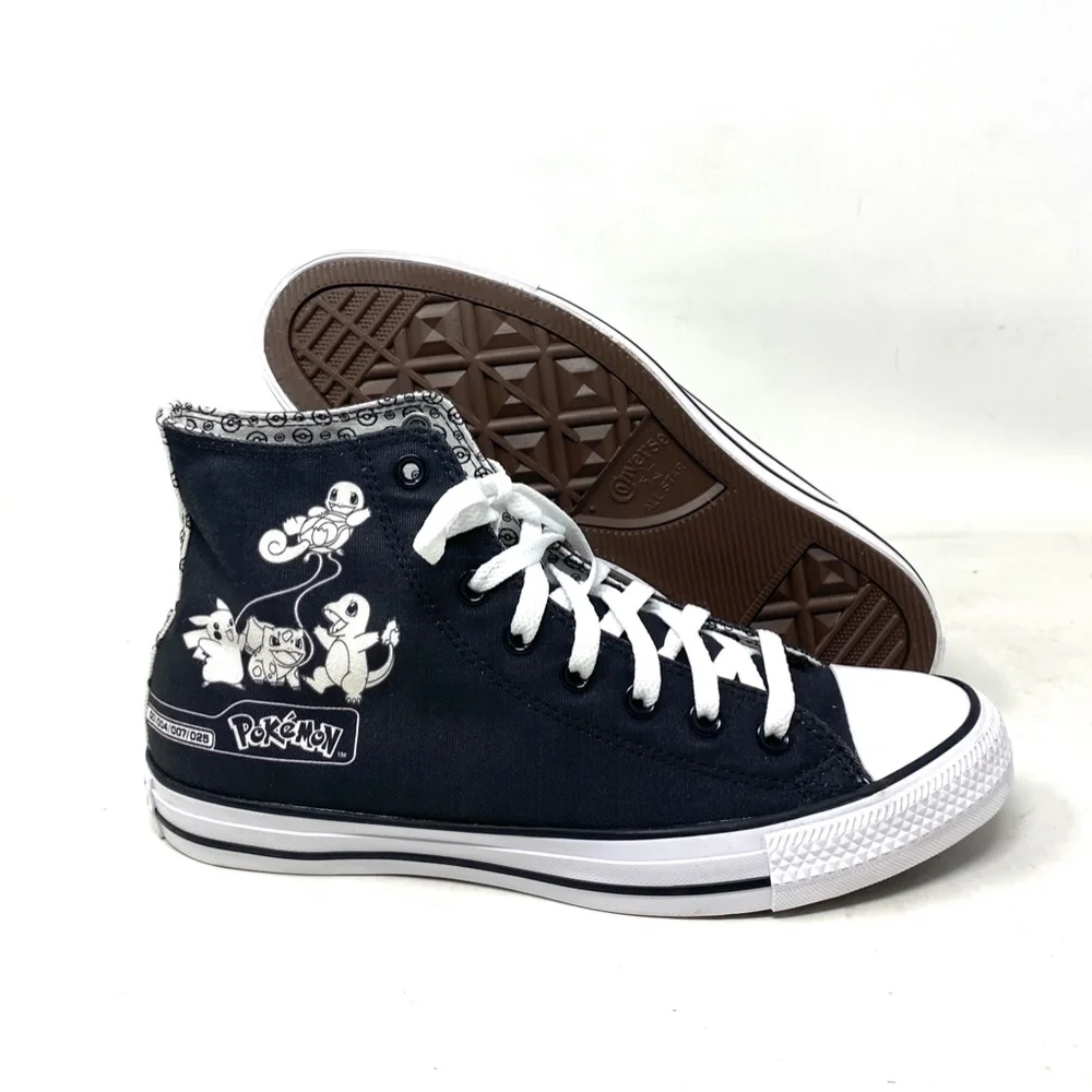 Converse Chuck Taylor Women High Pokemon Shoe Black Canvas Custom 173149C-BWBWWP_6